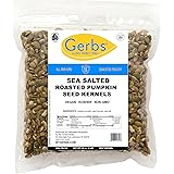 Gerbs Lightly Sea Salted Pumpkin Seed Kernels - 4 LBS Allergen Free Pepitas