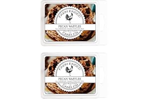 Pecan Waffles Wax Melts 2 Pack Combo - 100% All Natural American Wax by Farm Raised Candles - Scented Tarts