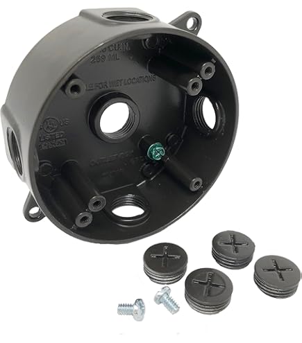 Steel City 54171-3/4 Outlet Box, Octagon, Drawn Construction, 4