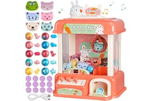 bessome Rabbit Claw Machine for Kids with Mini Prizes|Candy Machine Toys for Ages 8-13 Girls and Adults|Birthday Gifts for 6 7 9 10 12 Years Old