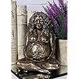 Ebros Gift Millennial Gaia Earth Mother Goddess Te Fiti Statue 7" Tall by Oberon Zell (Bronze Patina)