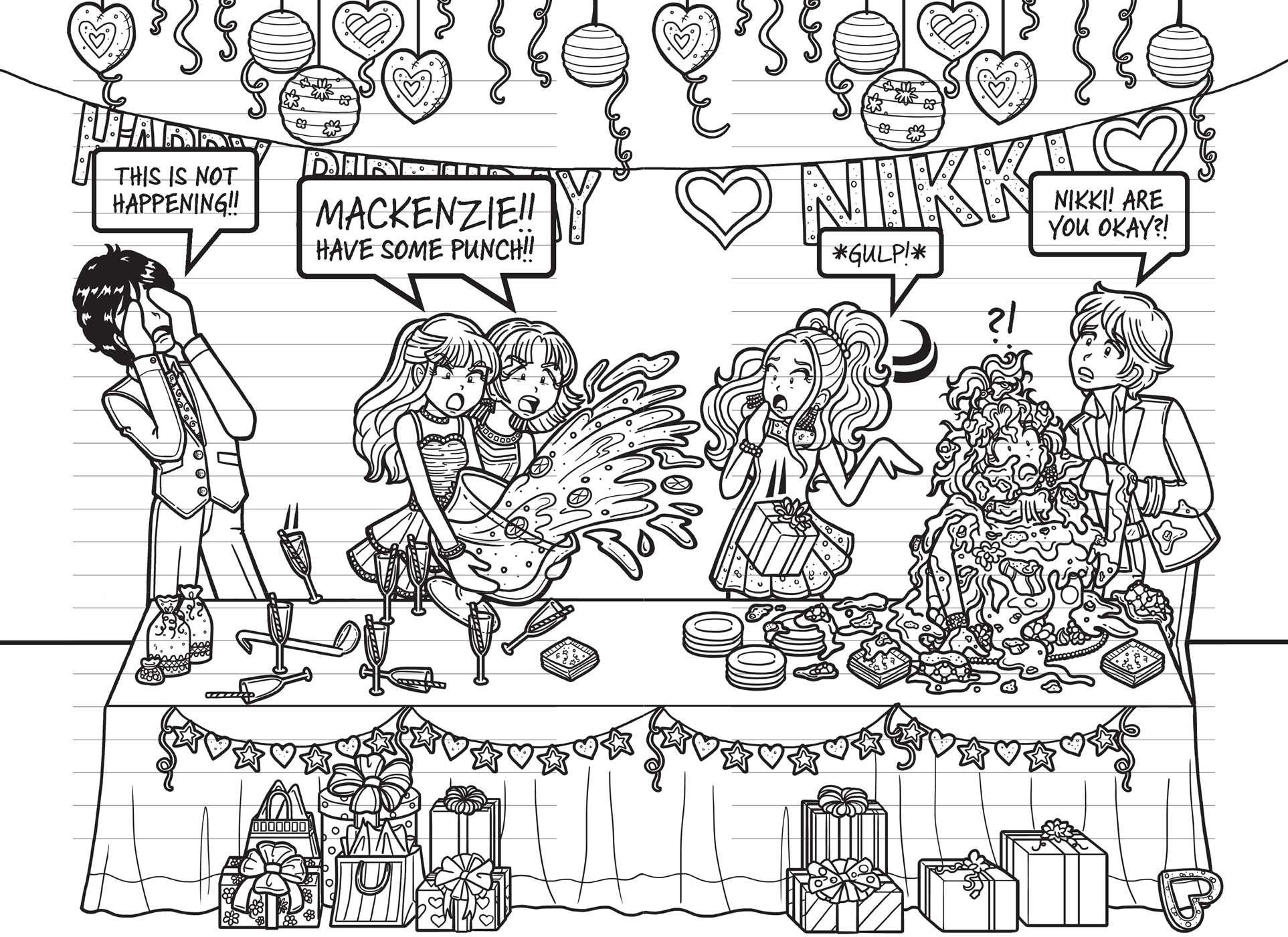  Dork Diaries Coloring Sheets Printable Dork Diaries Colouring Pages 