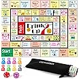 ESENHARBER Drink Up Board Game, Drinking Games for Adults, Ideal for Girls Night Out, Adult Games for Game Night, Party Games (2-8 Players, Age 21+)