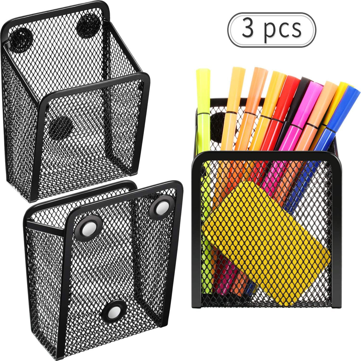 Mesh Storage Baskets with to Hold Whiteboard/Refrigerator