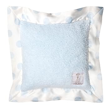 Buy Little Giraffe Chenille New Dot Pillow Blue Online At Low