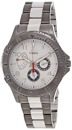 Timex Kaleidoscope Analog White Dial Mens Watch - T2P038