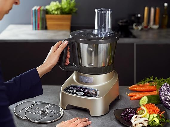 Amazon.com: Moulinex fp828h10 Máquina de cocina multifunción ...