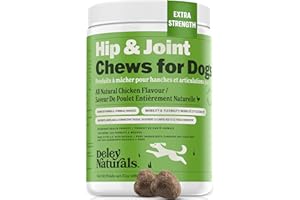 Deley Naturals Dog Hip and Joint Supplement - MSM with Glucosamine Chondroitin and Collagen for Dogs - Hip and Joint Suppleme