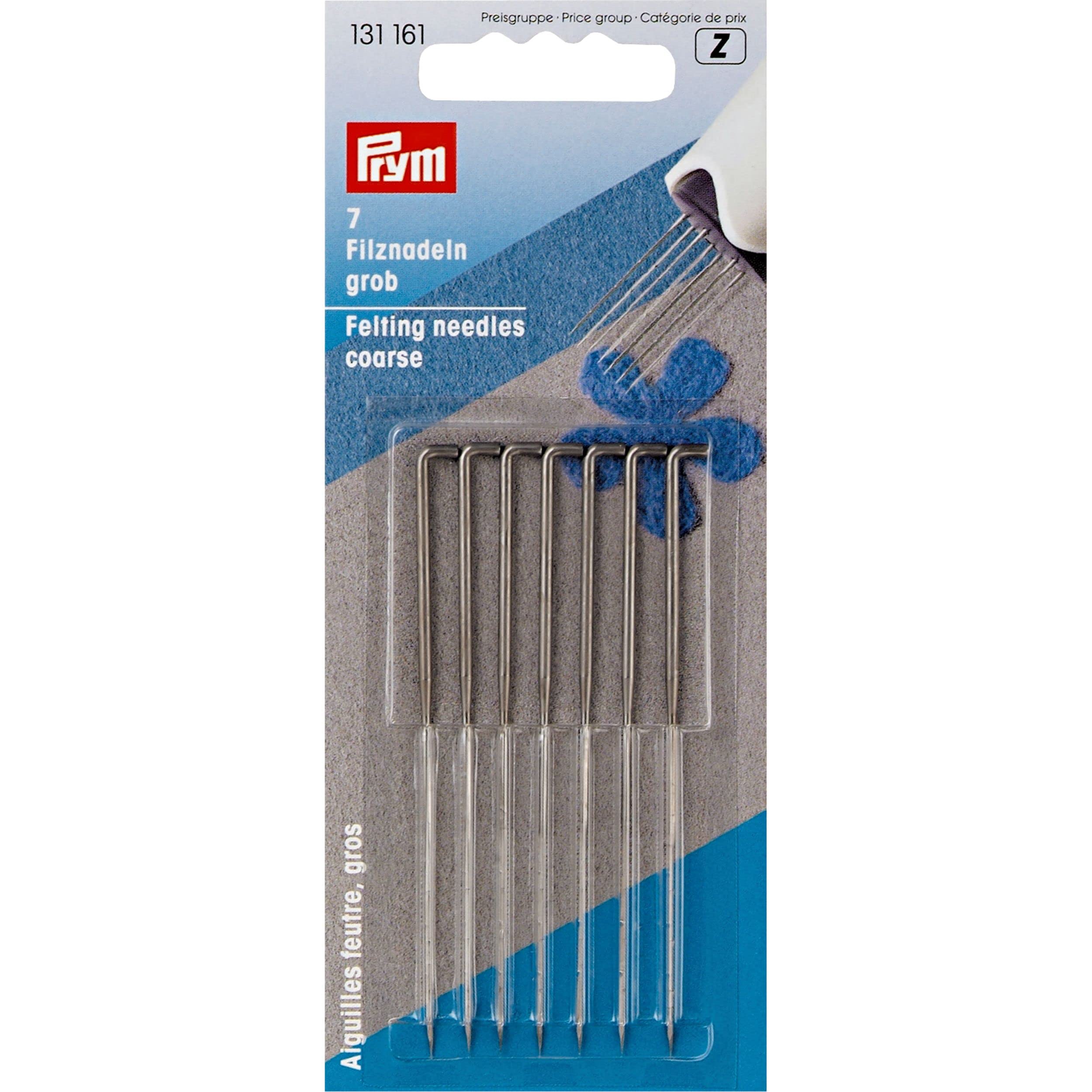 Prym - Coarse Silver Felting Needles - 1 Unit