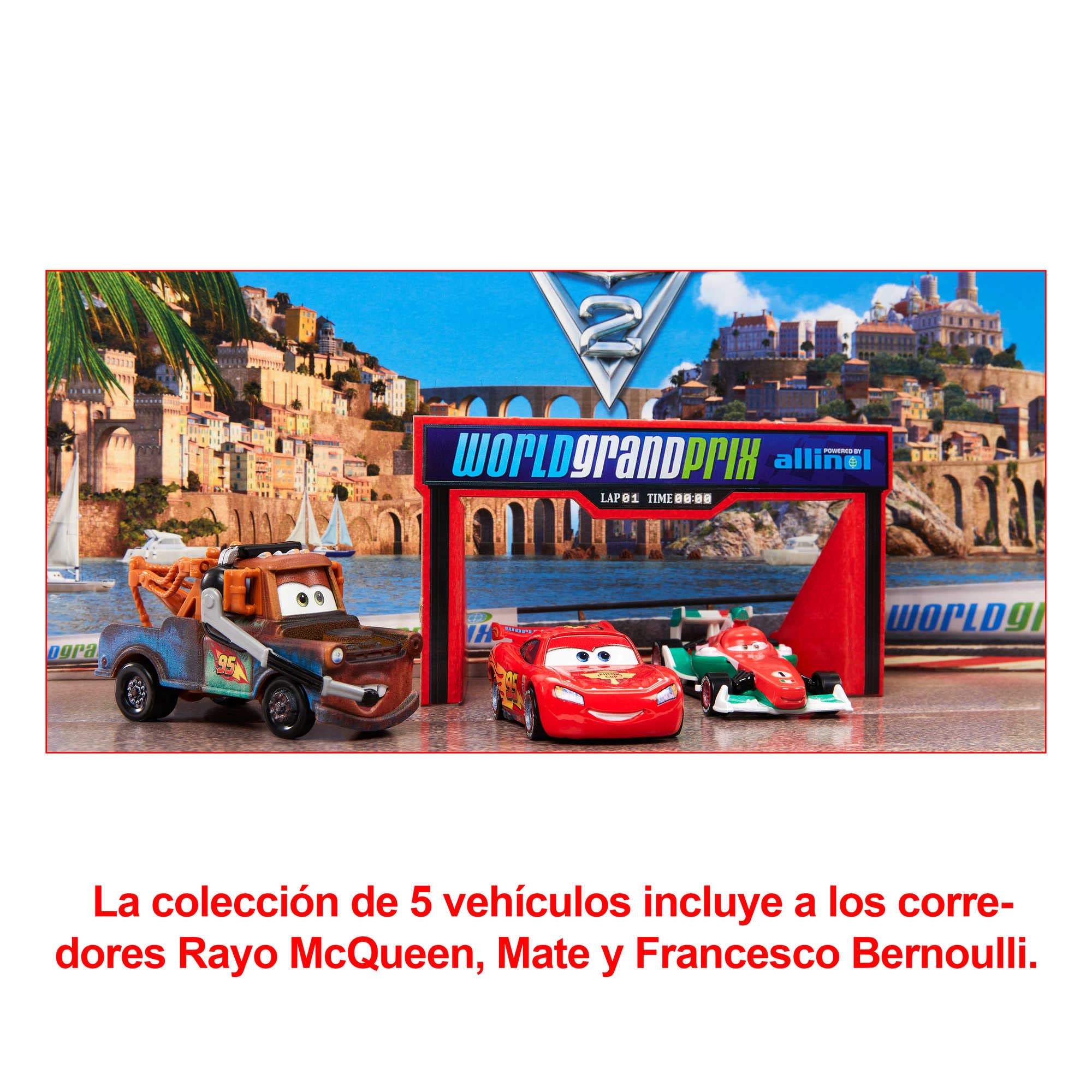 Mua Mattel Disney and Pixar Cars Vehicle Set of 5 Collectible Character ...