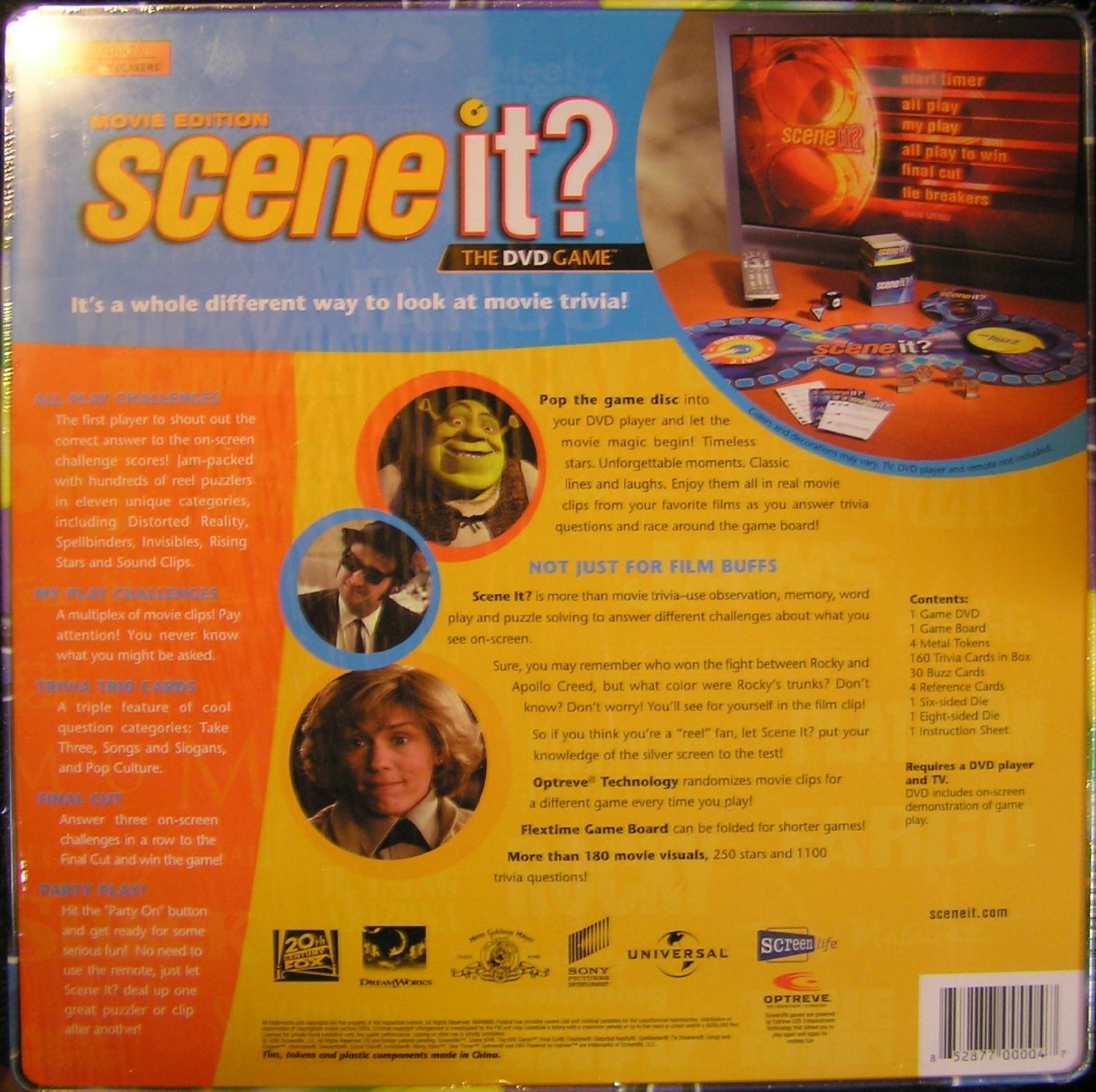 Scene It? Movie Edition DVD Game, Tin Edition