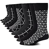 Tommy Hilfiger Men's Casual Soft Cotton Blend Crew Socks - 10 Pack