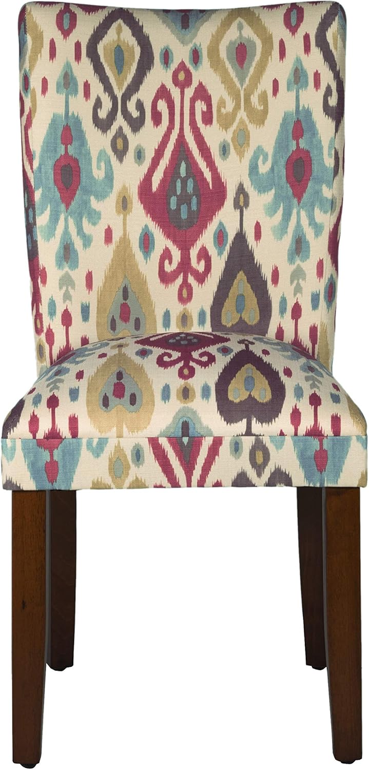 HomePop Parsons Upholstered Accent Dining Chair, Set of 2, Sienna - Chairs