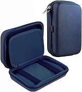 Navitech Dark Blue Travel Hard Case Cover for Vtech Kidicom Advance Learning view 2
