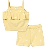 Modern Moments by Gerber baby-girls Toddler Jersey Sweater Knit 2-piece Short Set