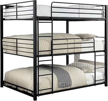 triple decker bunk bed