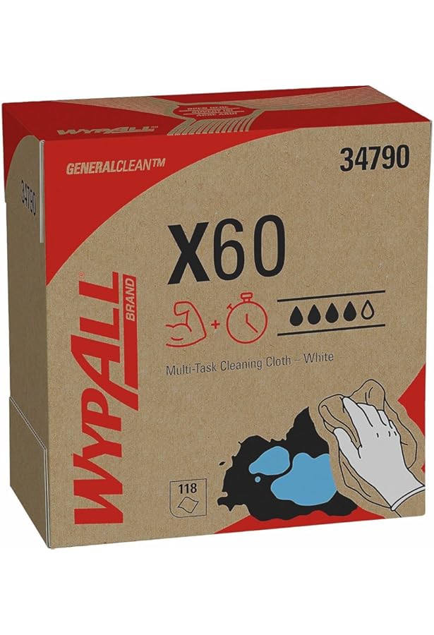 Amazon.com: KCC34790 - Kimberly-Clark Wypall X60 Teri Reinforced