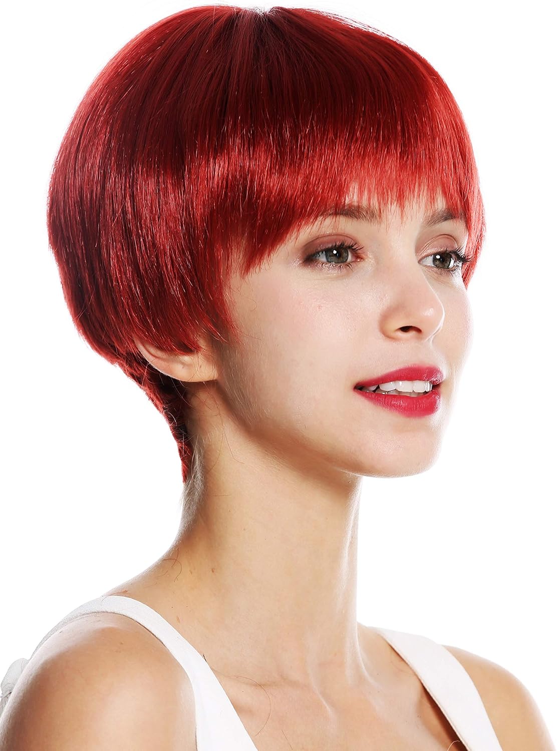 WIG ME UP - VK-53-135 quality women's wig short sleek pageboy cut red copper red, copper red (135), Length: approx. 20 cm - Image 4