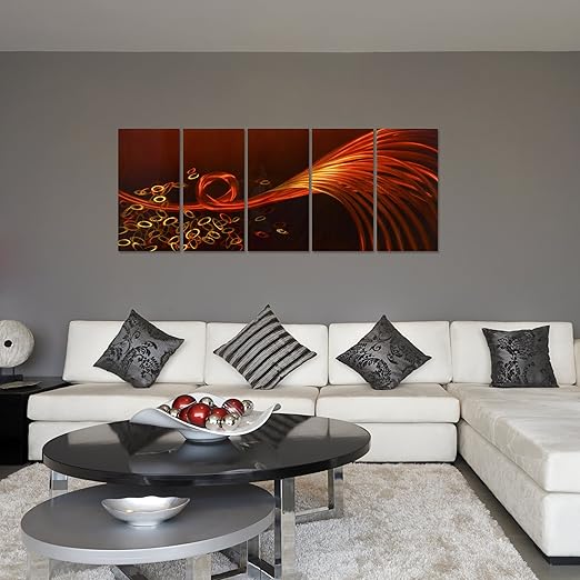 Daring, Bold and Modern Red Wall Art Home Wall Art Decor