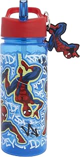 Polar Gear Marvel Spiderman 500ml Kids Water Bottle with Straw view 3