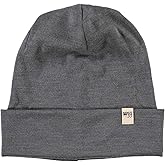100% Merino Wool Cuff Beanie - Mens & Womens Warm Winter Hat - Watch Cap - Toque - One Size Fits Most
