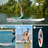 Panana 10ft8 Inflatable SUP Board Kit with Pump Paddle Leash Backpack view 6