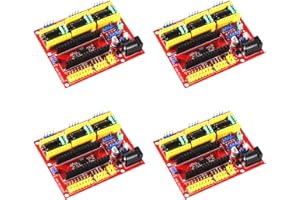 ACEIRMC 4pcs CNC Shield V4 Engraving Machine Compatible with Arduino Nano 3.0 / A4988 Driver Expansion Board Module for The 3D Printer DIY Kit