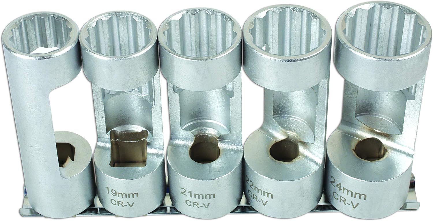Laser 6496 Strut Nut Socket, Set of 5 Amazon.co.uk Car & Motorbike
