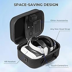 Large Carrying Case for Meta Quest 3, Hard Travel