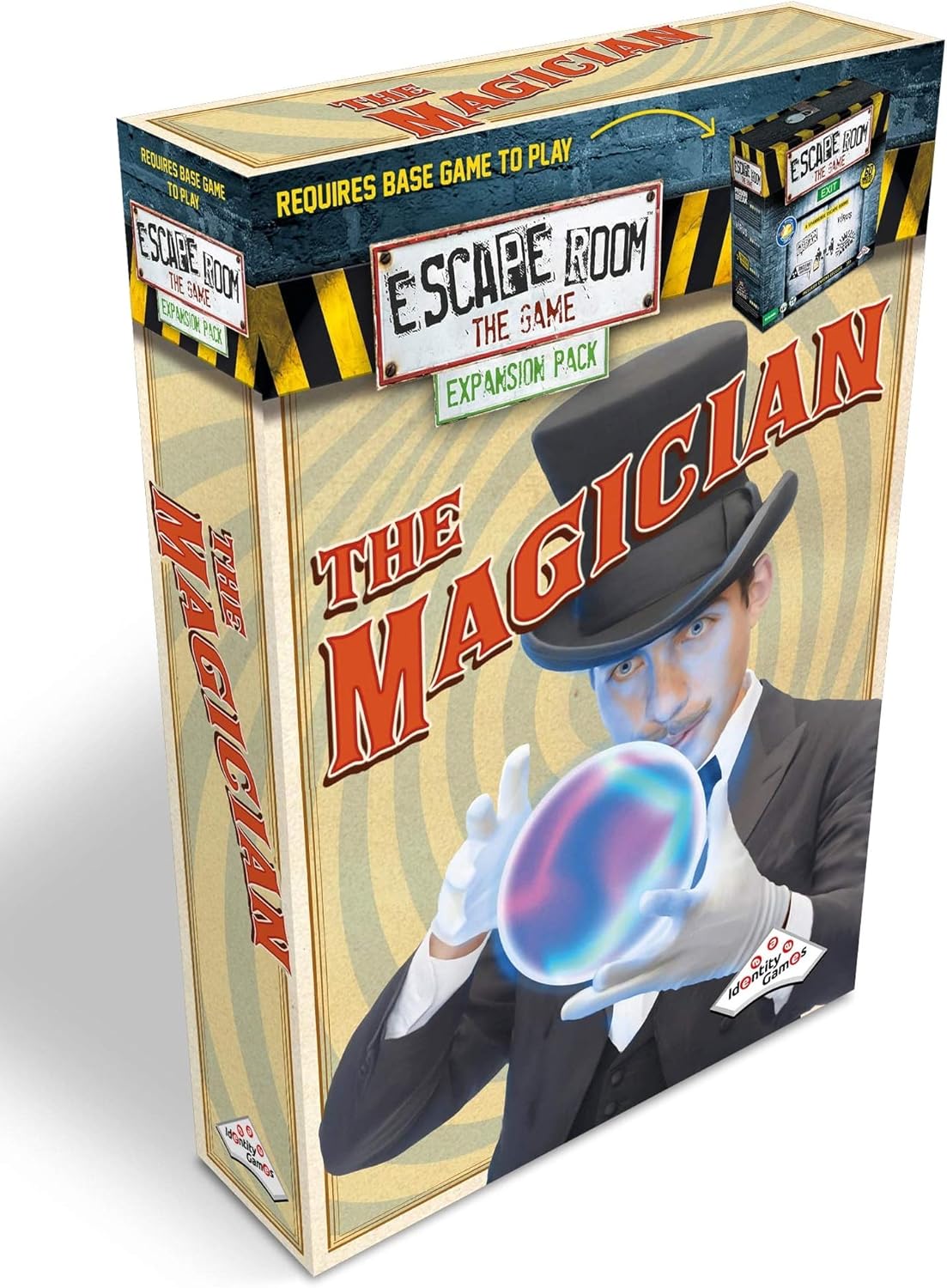 Escape Room The Game Expansion Pack – The Magician | Solve The Mystery Board Game for Adults and Teens (English Version)