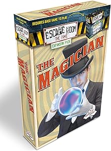 Escape Room The Game Expansion Pack – The Magician | Solve The Mystery Board Game for Adults and Teens (English Version)
