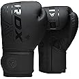 RDX Boxing Gloves, Pro Training Sparring, Maya Hide Leather, Muay Thai MMA Kickboxing, Men Women Adult, Heavy Punching Bag Fo