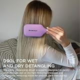 Denman D90L Tangle Tamer Ultra Brush Violet view 3