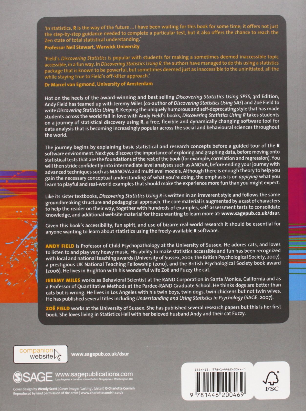 Discovering Statistics Using R Field Professor Andy Miles Dr Jeremy Field Zoe Amazon Com Mx Libros