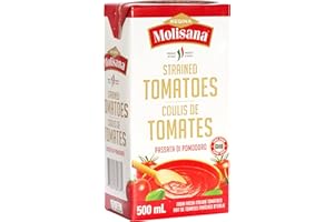 Regina Molisana Passata di Pomodoro, Strained Tomatoes, Tetra, 500 ml, Red