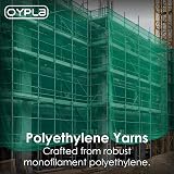 Oypla Safenet Green Shade Debris Scaffold Netting 2m x 50m view 3