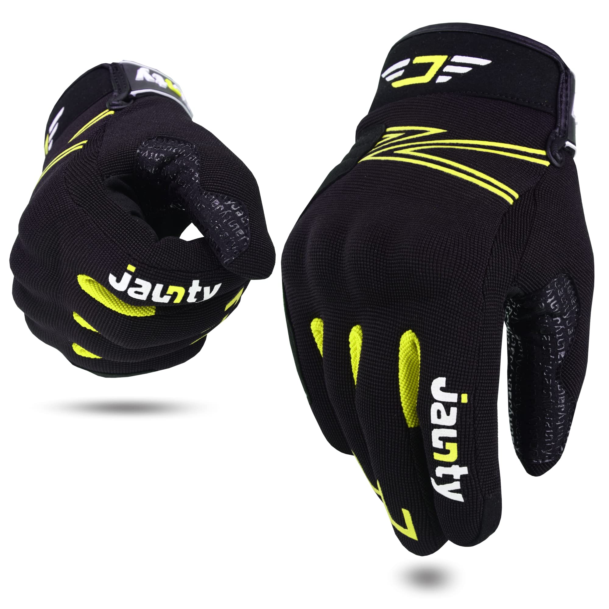 JAUNTY Professional Motorcycle Gloves Knuckle