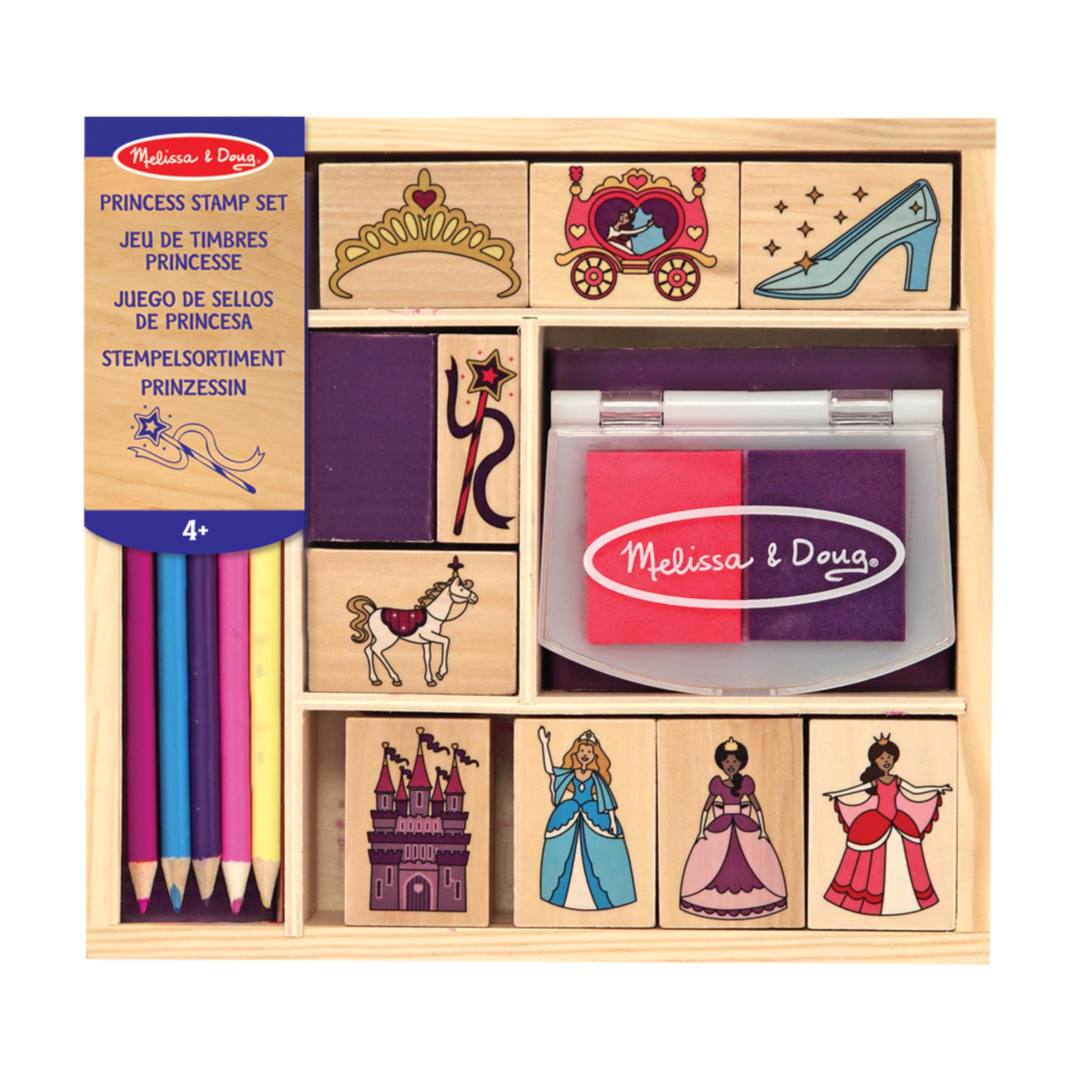 Melissa & Doug Zestaw stempelkĂlw ksiÄĹzniczki