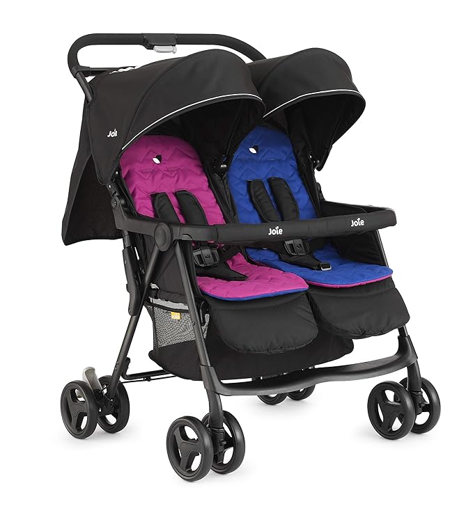 Joie Aire Stroller Twin W/RC Pink & Blue