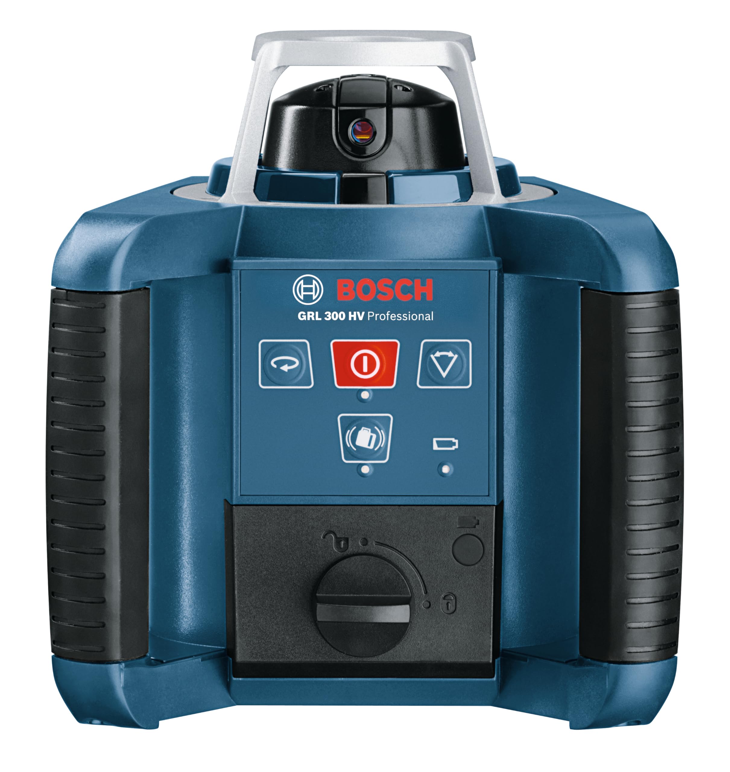 Bosch Professional Rotation Laser Level GRL 300 HV (red beam, laser receiver LR 1, Working Range: up to 300m (diameter), in carrying case)