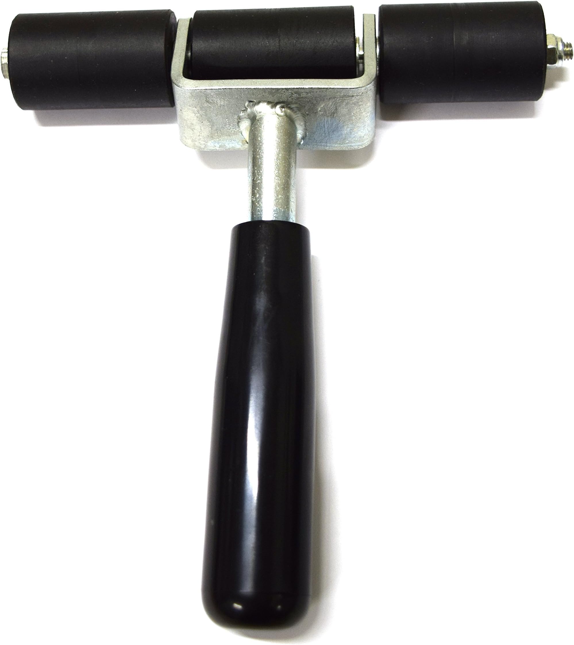 Carpet Smooth Roller, 6-1/4" Wide Wheel Seam Roller. 1-1/4" Wheels, 5-1/2" Long Handle