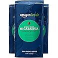AmazonFresh Direct Trade Nicaragua Ground Coffee, Medium Roast, 12 Ounce (Pack of 3)