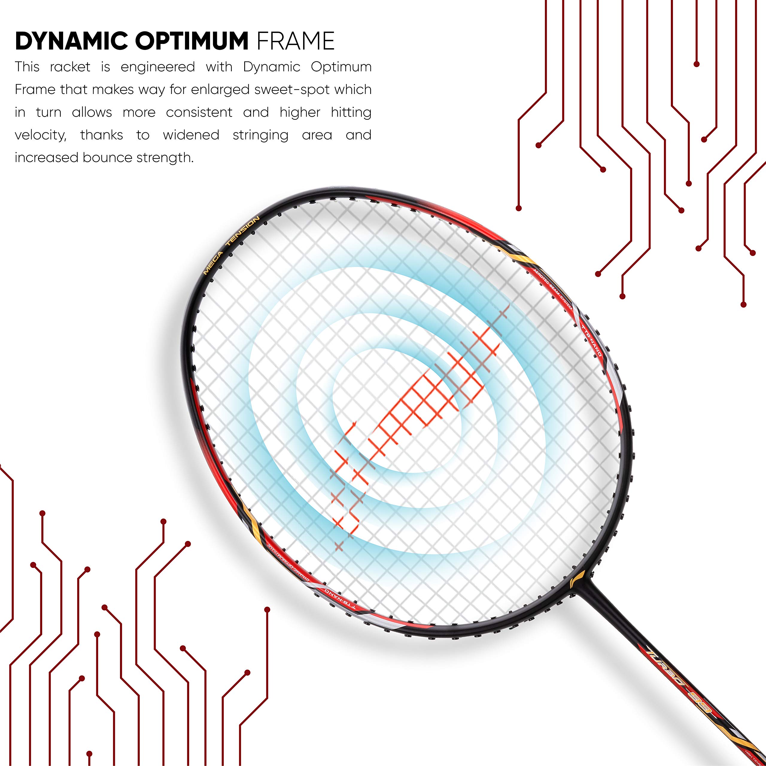 Mua Turbo 99 Carbon Fibre Racket with Free Full Cover (84 Grams. 30 lbs.)  trên Amazon Mỹ chính hãng 2024 | Fado