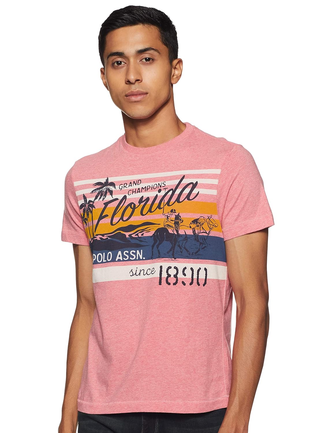 Us polo round neck t shirts Clearance