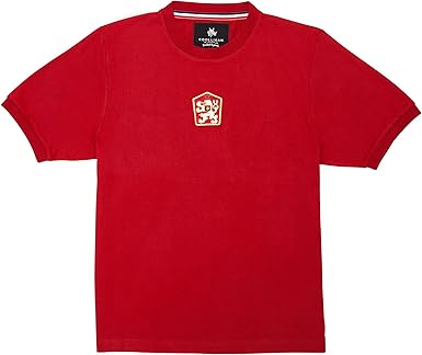 Coolligan - Camiseta de Fútbol Retro 1976 Panenka - Color - Rojo ...