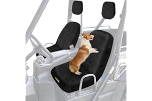 MDPROMCP Rhino Seat Covers Waterproof UTV Rhino Seat Covers with Elastic Hem, 1680D Fabric, Adjustable Bucket Seat Cover Compatible with Rhino 450 660 700 2004-2021