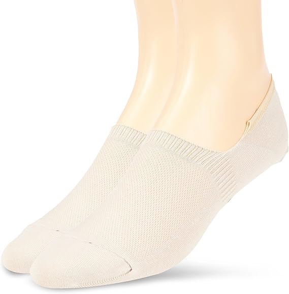 Calvin Klein Men�s 2Pack NoShow ShoeLiner Socks, Beige Calvin Klein Men�s 2Pack NoShow ShoeLiner Socks, Beige