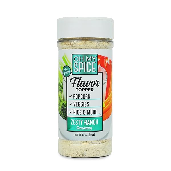 OH MY SPICE – FLAVOR TOPPER – ZESTY RANCH – GLUTEN FREE