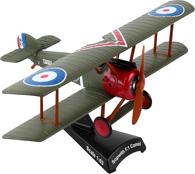 Amazon Com Daron Postage Stamp Sopwith Camel Vehicle 1 63 Scale Toys Games