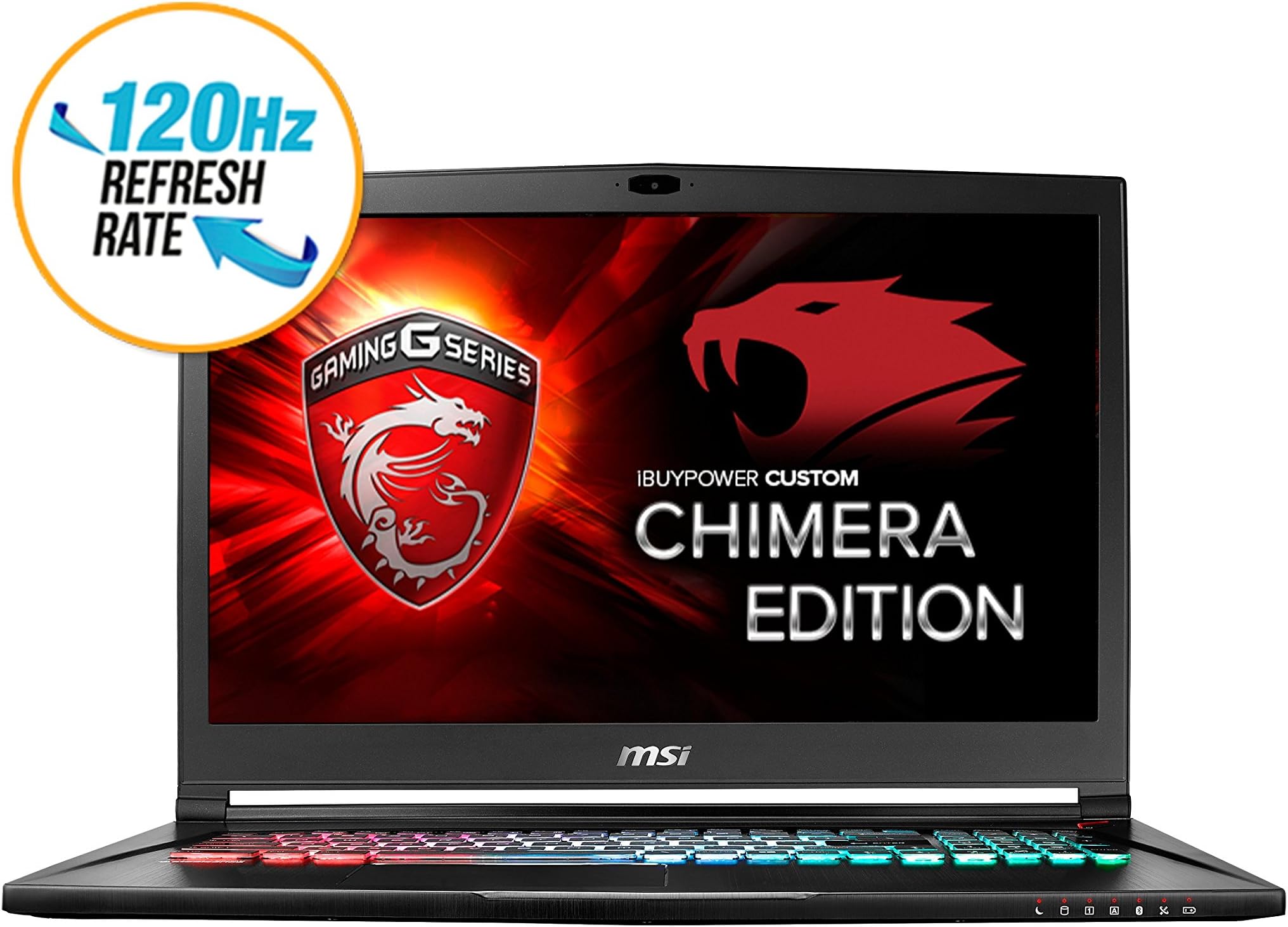 MSI GS73VR Stealth Pro 17.3" FHD VR (Intel Kaby Lake Core i7-7700HQ, GTX 1060, 32GB RAM, 256GB NVMe + 1TB HDD, Windows 10) 2017 Gaming Laptop Computer with Clean Windows Installation